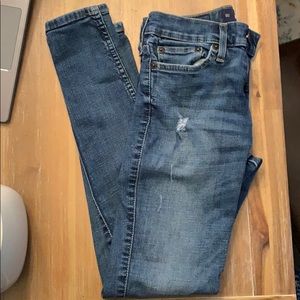 Men’s/Boy’s Hollister Blue Super Skinny Jeans